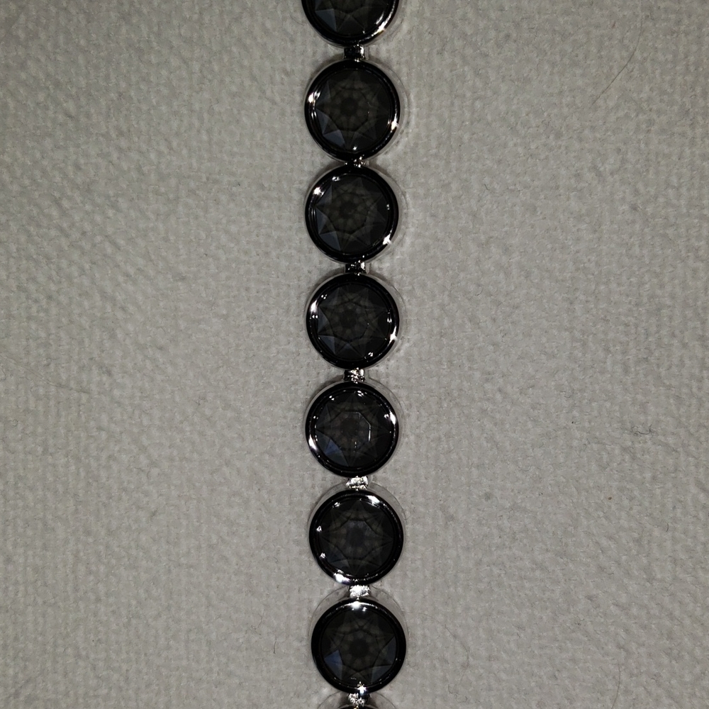 Touchstone Silver and Grey Bracelet